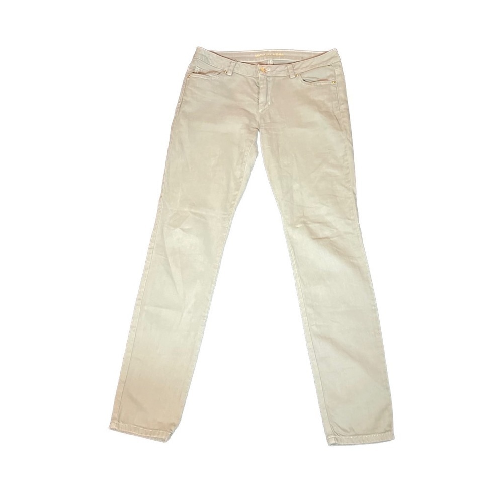 MICHAEL Kors Dusty Green Denim Straight Leg Jeans Size 6
